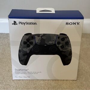 New Sony PlayStation 5 DualSense Wireless Controller – Gray Camouflage Camo